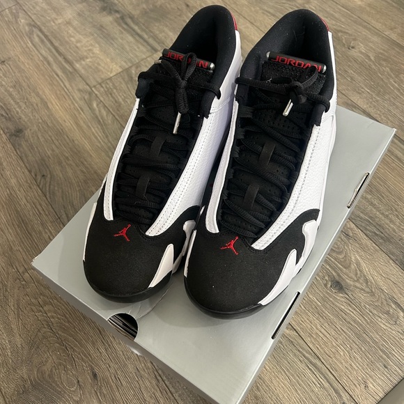 Air Jordan retro 14 black toe - Picture 1 of 3